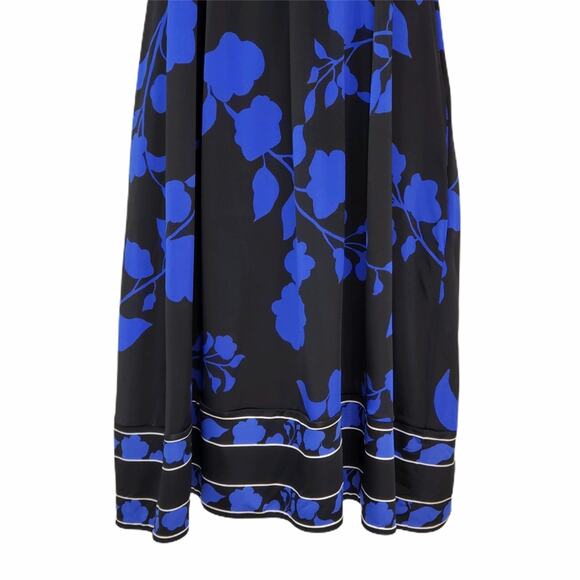 BCBGMaxazria Floral Hi Neck Dress - Picture 8 of 12